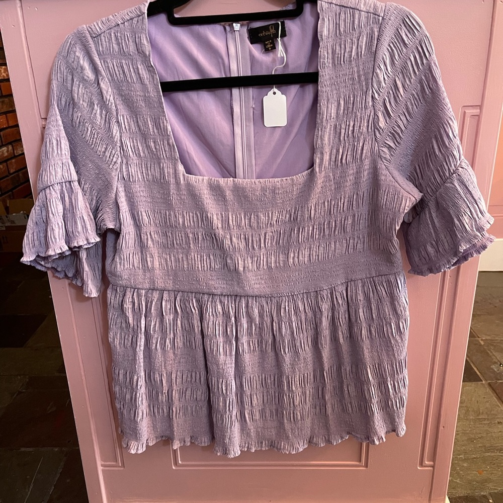Lilac Blouse